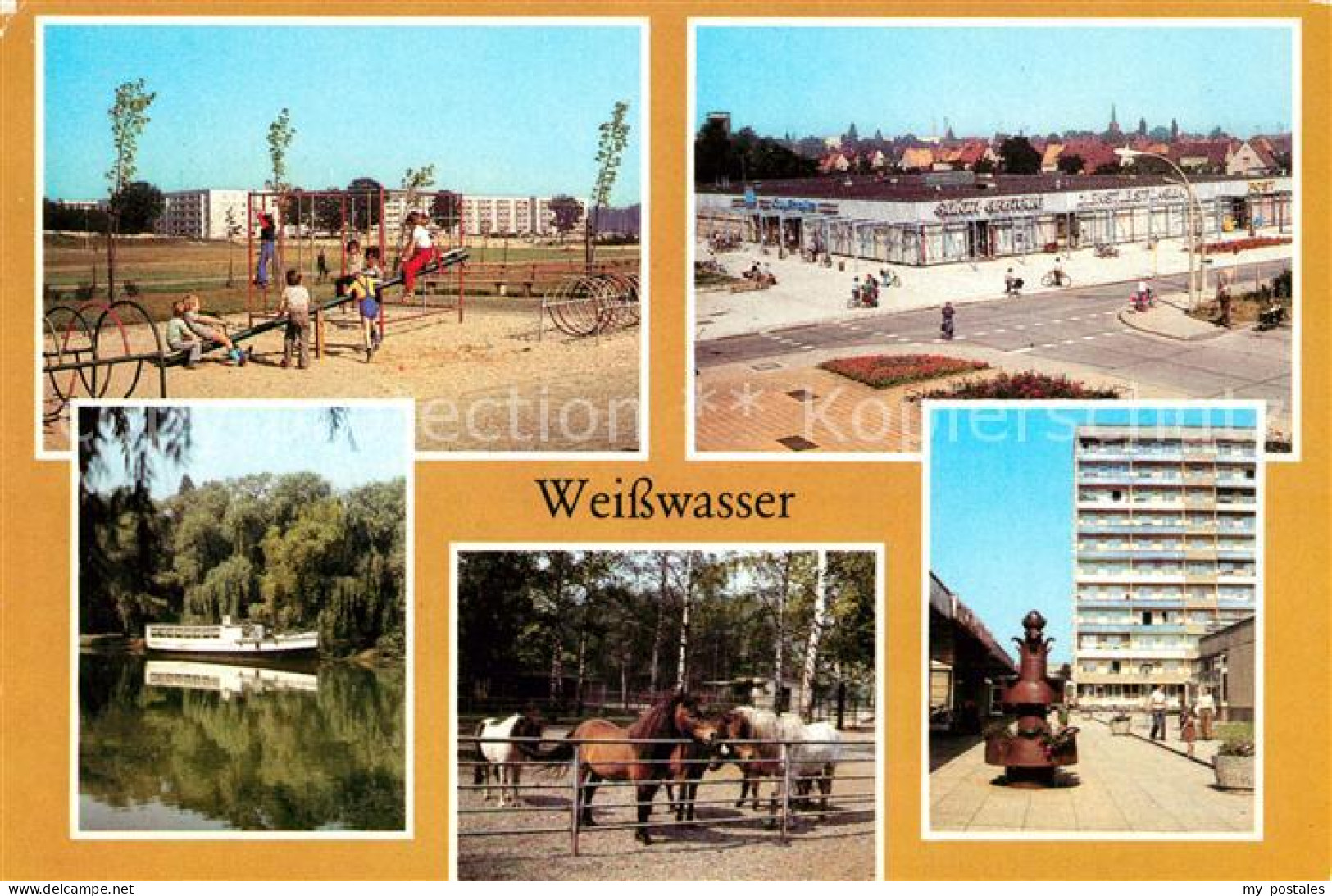 73129312 Weisswasser Oberlausitz Lutherstrasse Freizeizentrum Jahnteich Wassertu - Weisswasser (Oberlausitz)