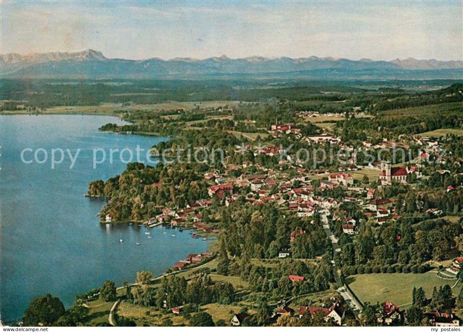 73128939 Tutzing Fliegeraufnahme Zugspitze Tutzing - Tutzing