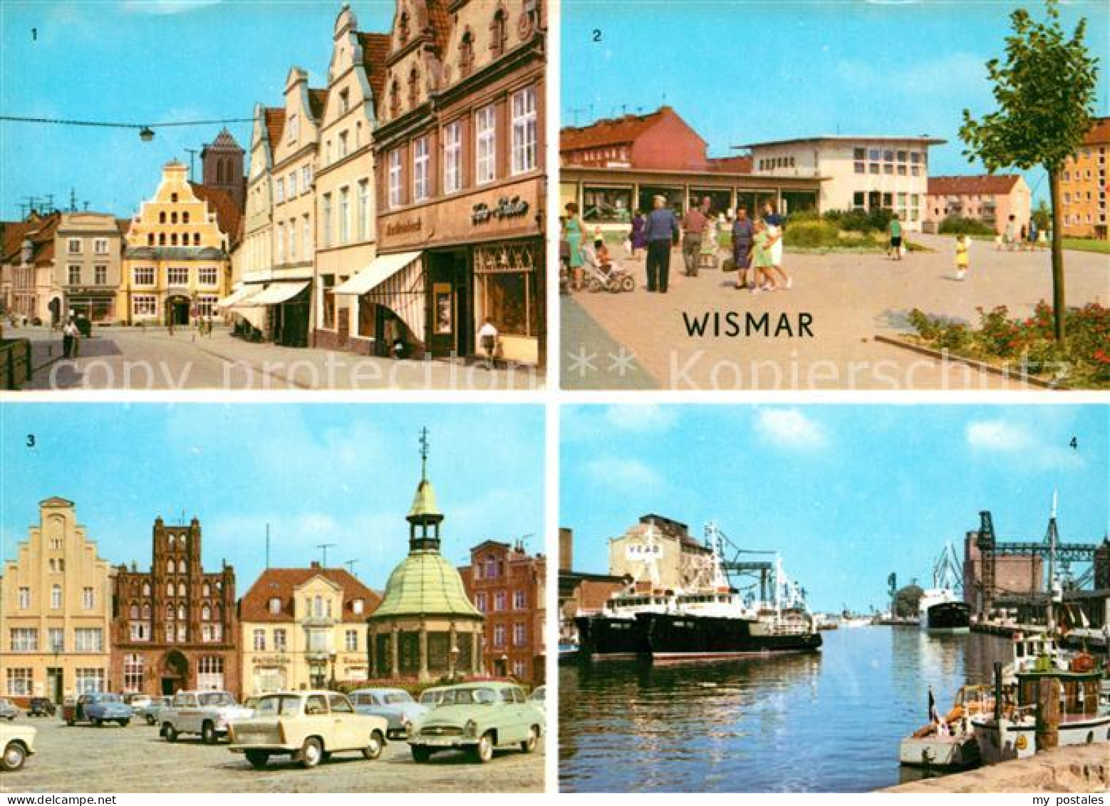 73128657 Wismar Mecklenburg Kramerstrasse Wendorf Kaufhof Nord Markt Hafen Wisma - Wismar