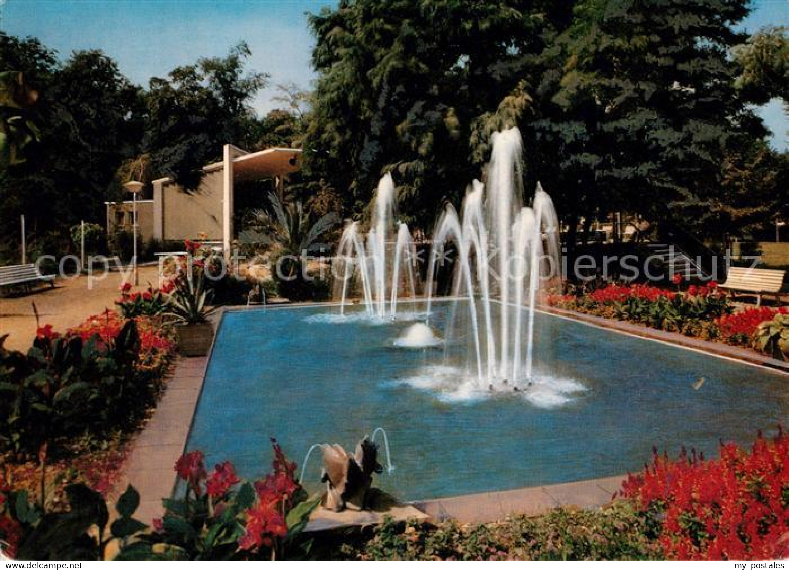 73128622 Germersheim Stadtpark Wasserspiele Germersheim - Germersheim