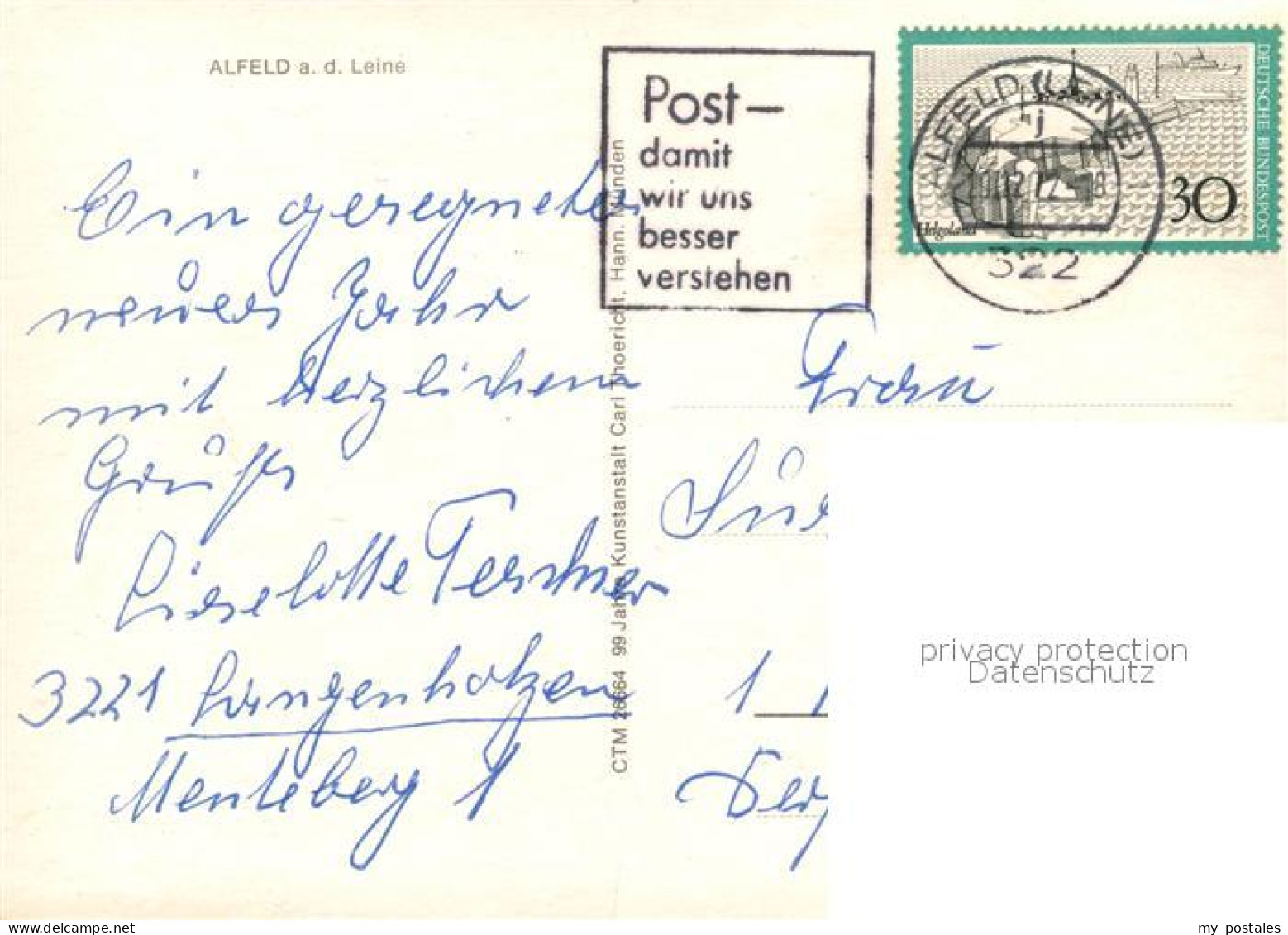 73127689 Alfeld Leine Stadtansicht Alfeld Leine - Alfeld