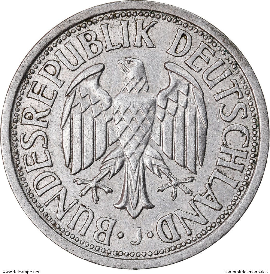 Monnaie, République Fédérale Allemande, 2 Mark, 1951, Hambourg, TTB - 2 Mark