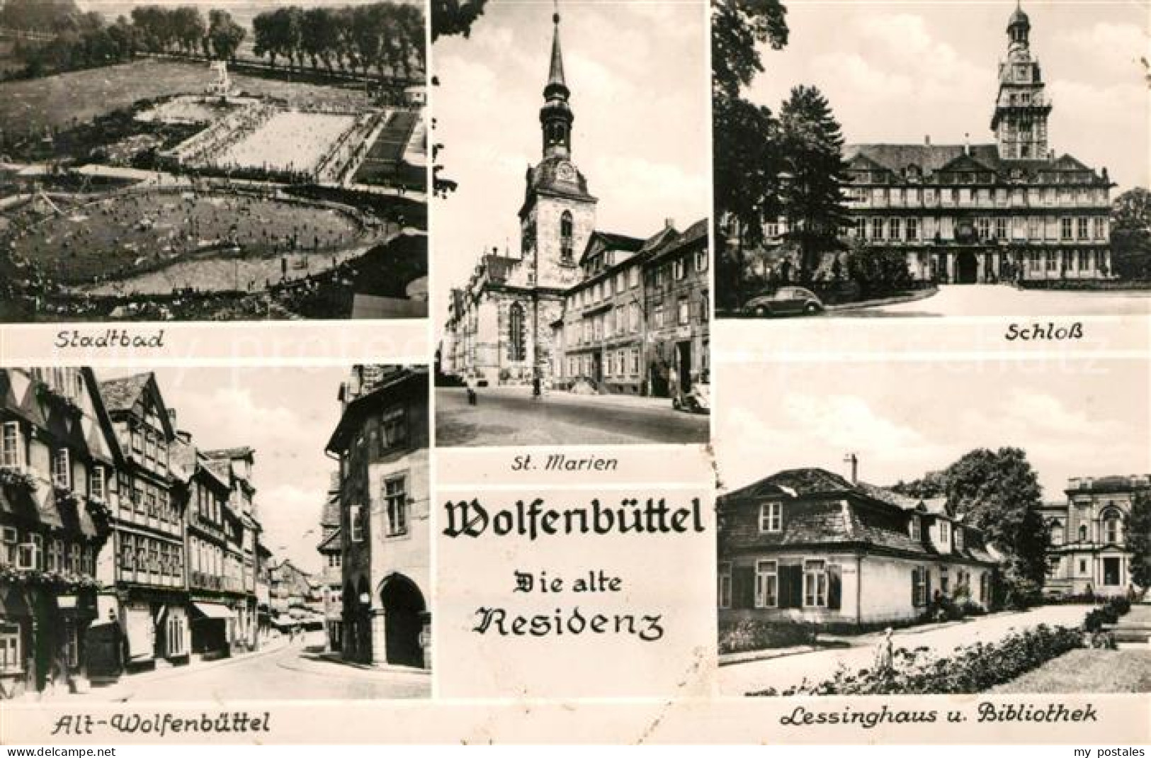 73126620 Wolfenbuettel Schloss Stadtbad Lessinghaus Wolfenbuettel - Wolfenbuettel