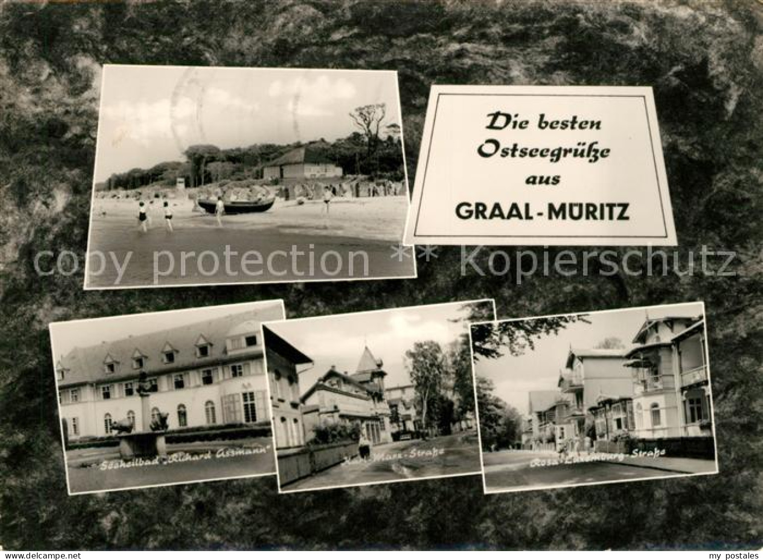 73126594 Graal-Mueritz Ostseebad Strand Seeheilbad Richard Assmann Karl Marx Str - Graal-Müritz