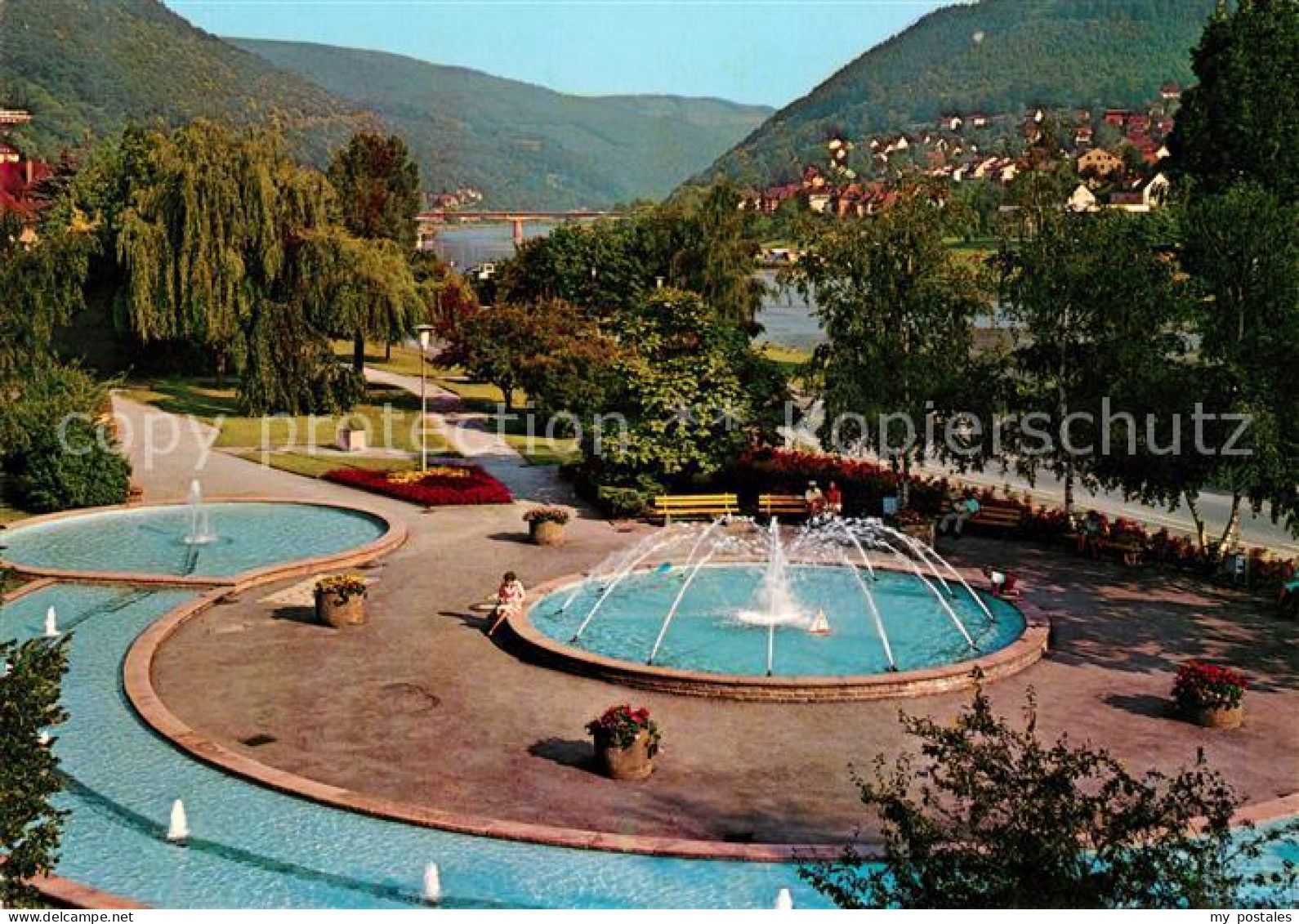 73125768 Eberbach Neckar Wasserspiele Eberbach Neckar - Eberbach