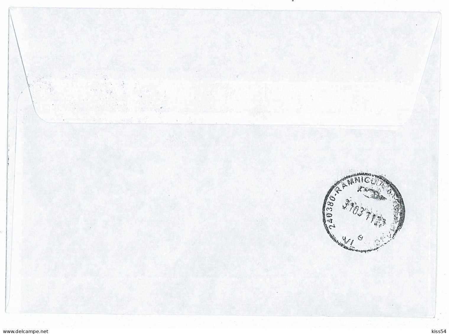 NCP 14 - 2599-a DOLPHIN, Delphinus Delphis, Romania - Registered, Stamps With TABS - 2011 - Dolfijnen