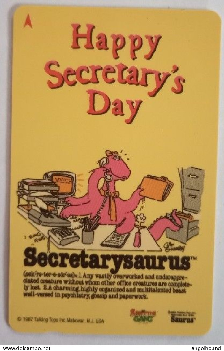 Singapore $5 GPT  184SIGB99 - Happy Secretary's Day - Singapur