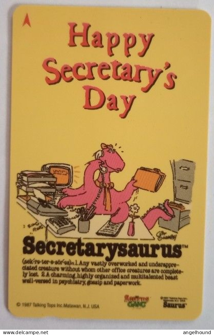 Singapore $5 GPT  184SIGB99 - Happy Secretary's Day - Singapore
