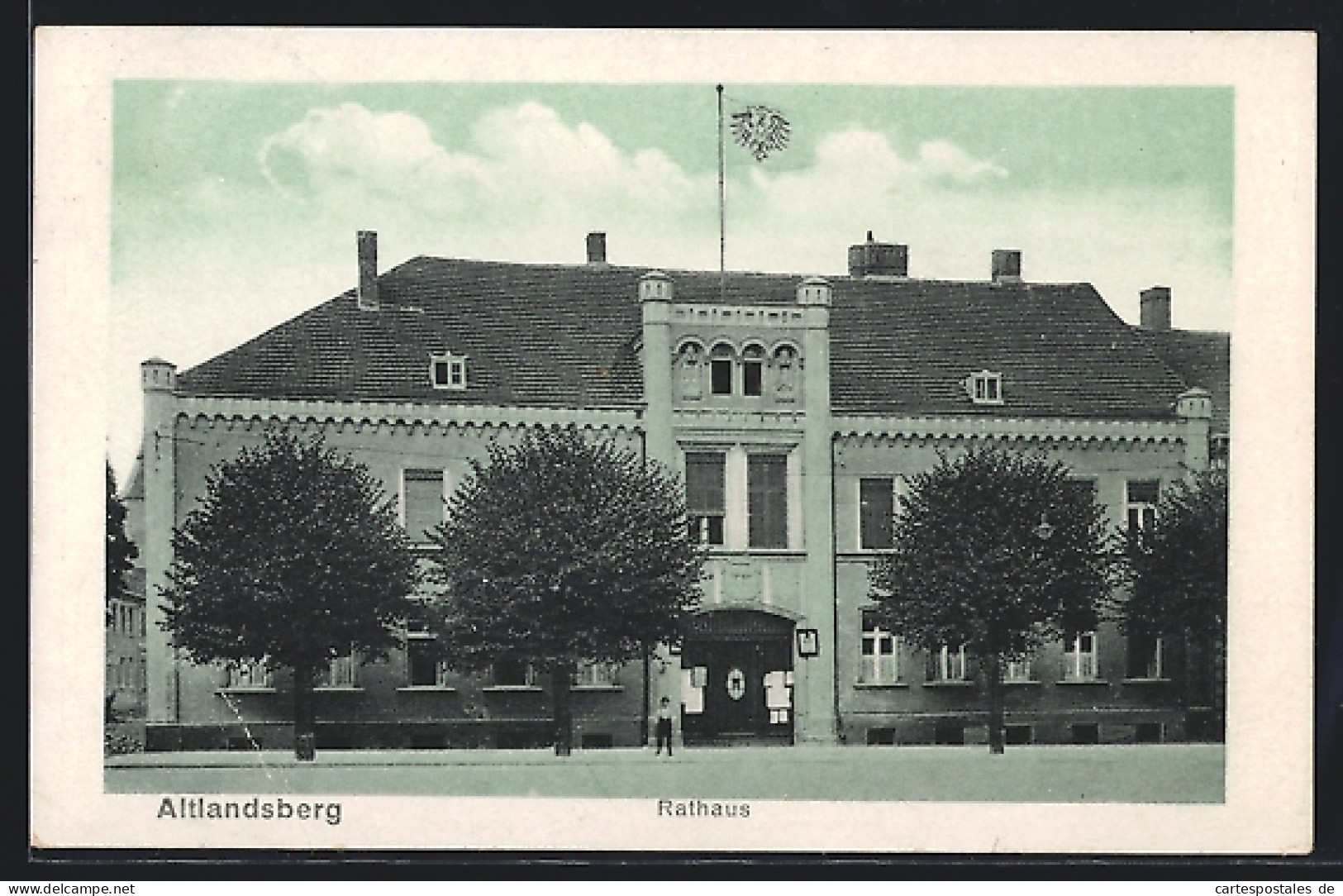 AK Altlandsberg, Rathaus  - Altlandsberg