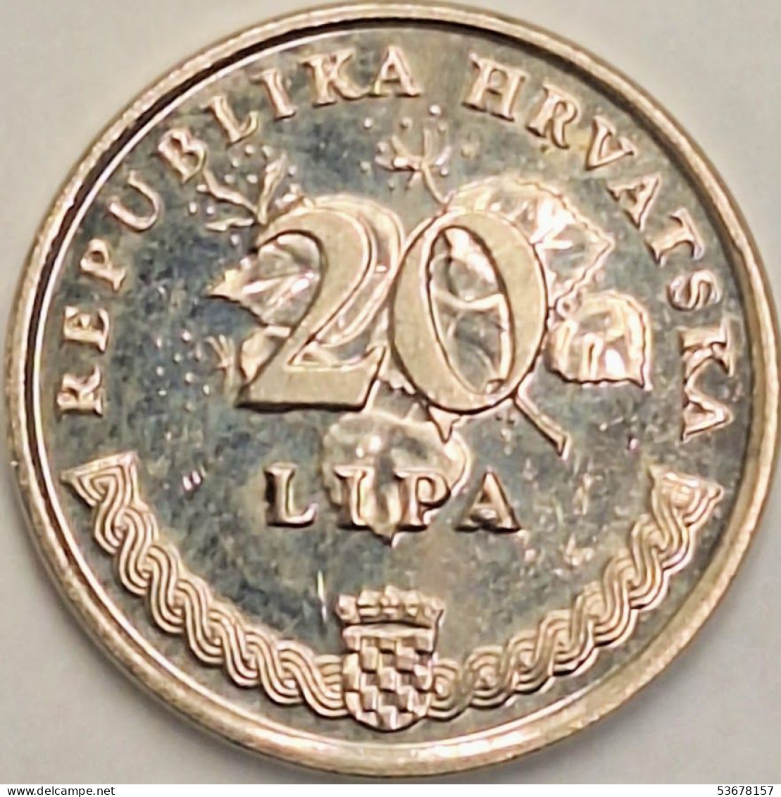 Croatia - 20 Lipe 1997, KM# 7 (#3543) - Croazia