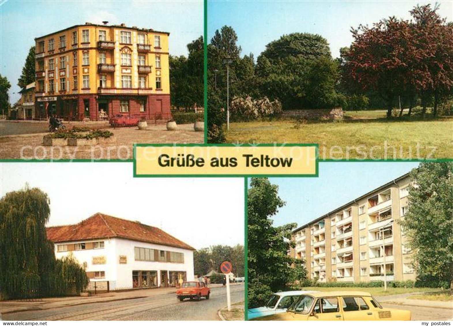 73124228 Teltow Buchhandlung Altstadt Kaufhaus Neubaugebiet Teltow - Teltow