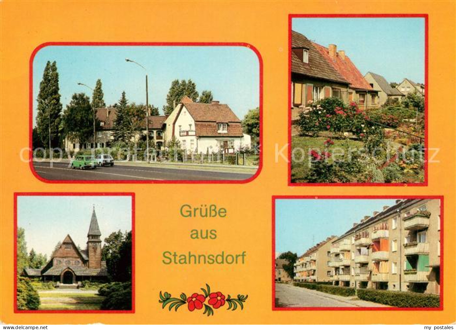 73124220 Stahnsdorf Siedlungshaeuser Heinrich Zille Strasse Stahnsdorf - Stahnsdorf