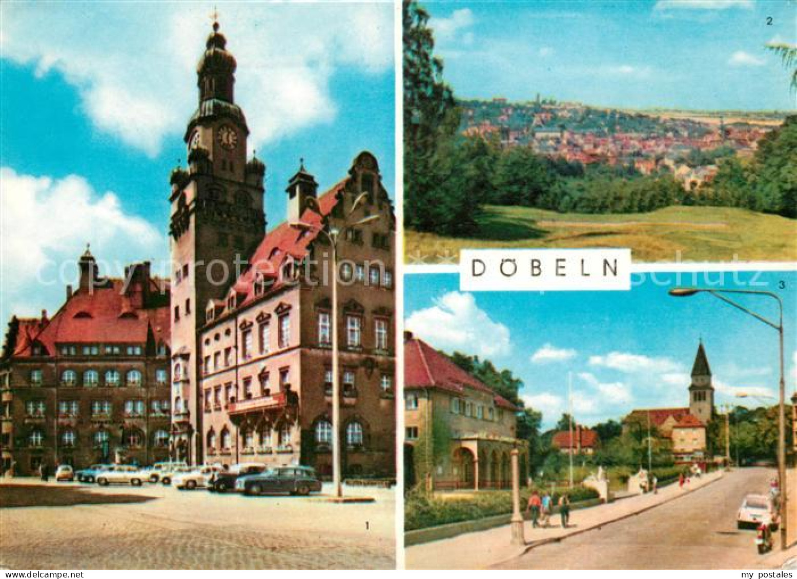 73124216 Doebeln Rathaus Stadtbad Doebeln - Döbeln