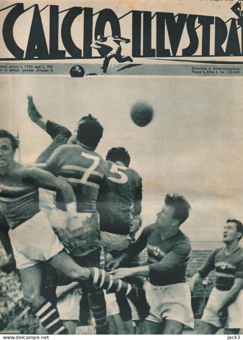 GIORNALE - IL CALCIO ILLUSTRATO  1948 - Deportes