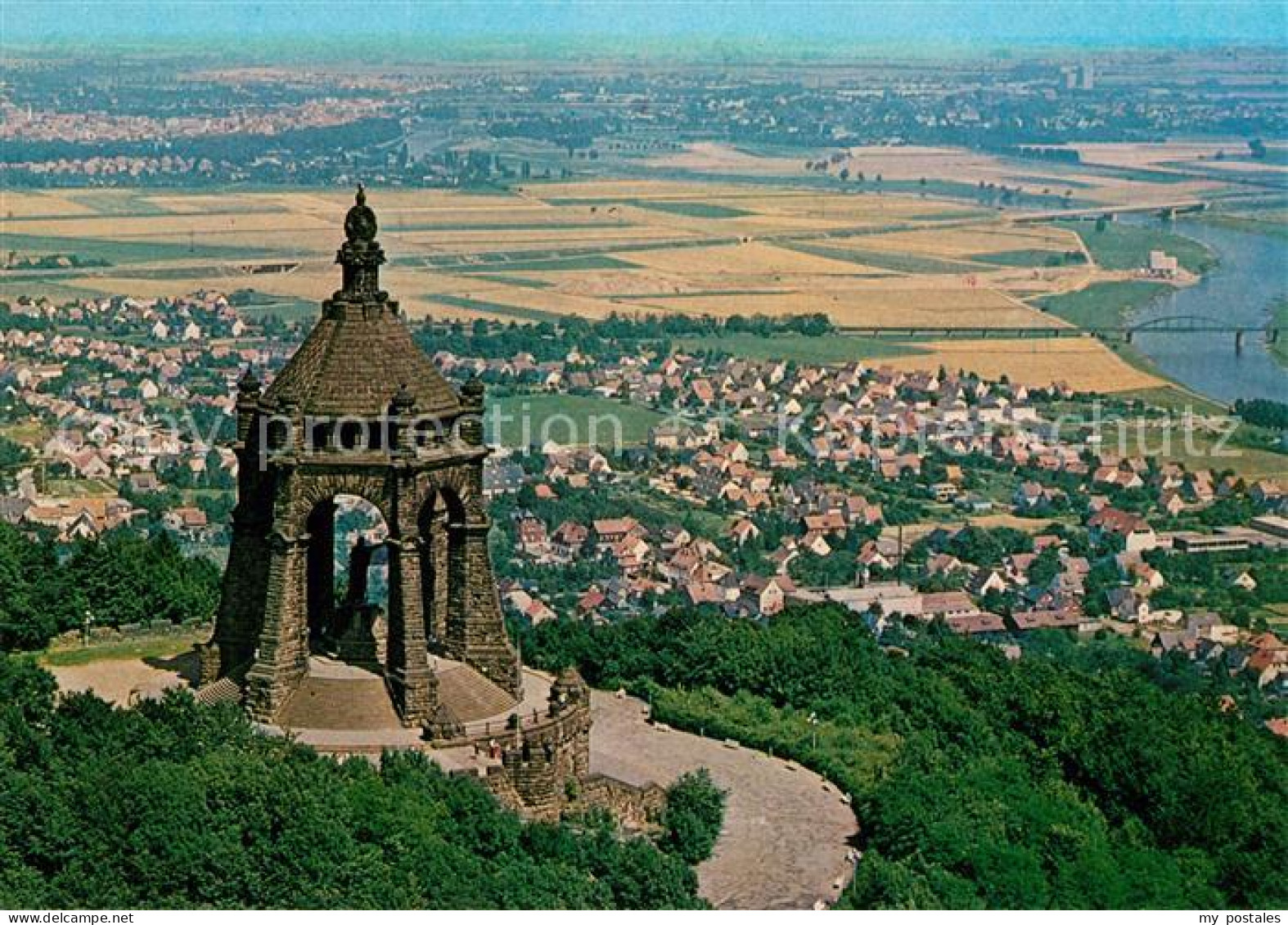 73124027 Porta Westfalica Kaiser Wilhelm Denkmal Porta Westfalica - Porta Westfalica