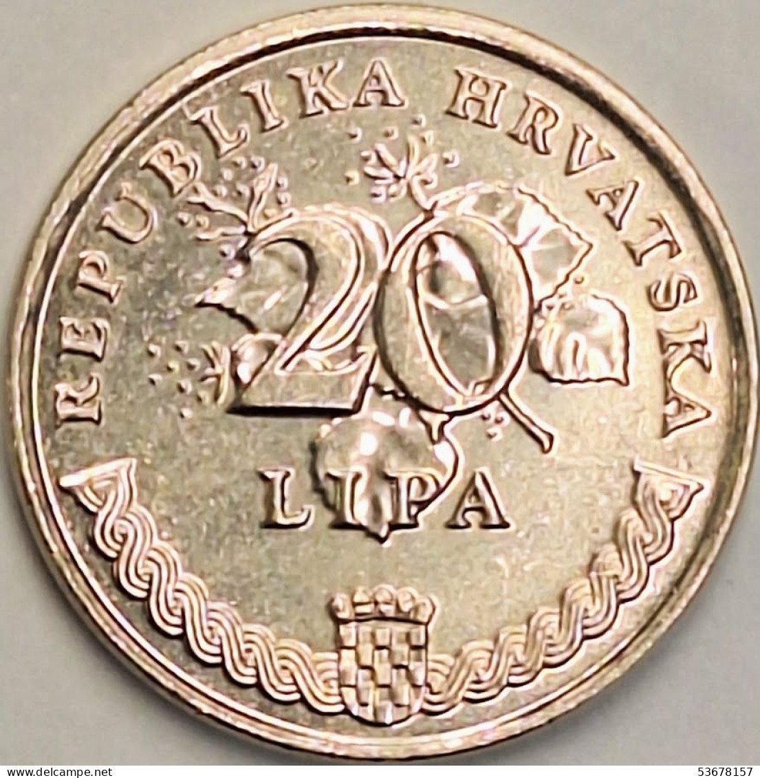 Croatia - 20 Lipe 2003, KM# 7 (#3546) - Croazia