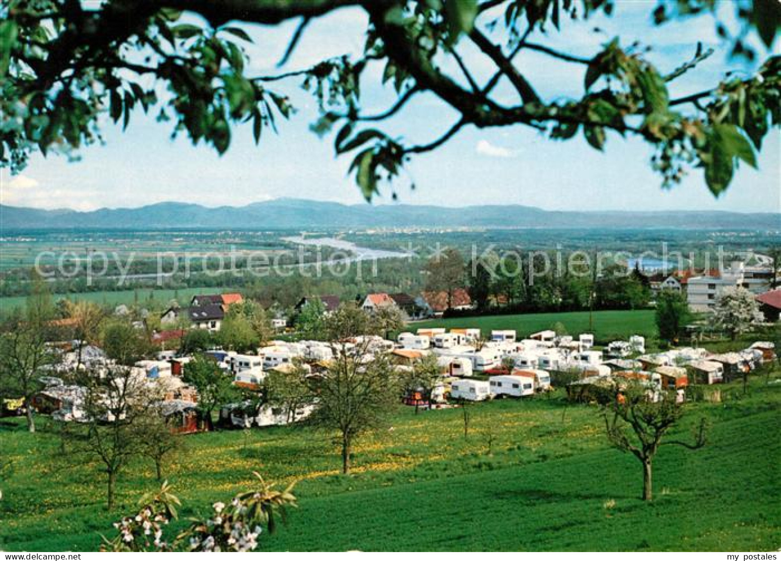73123134 Bamlach Camping Lug Ins Land Rhein Bamlach - Bad Bellingen