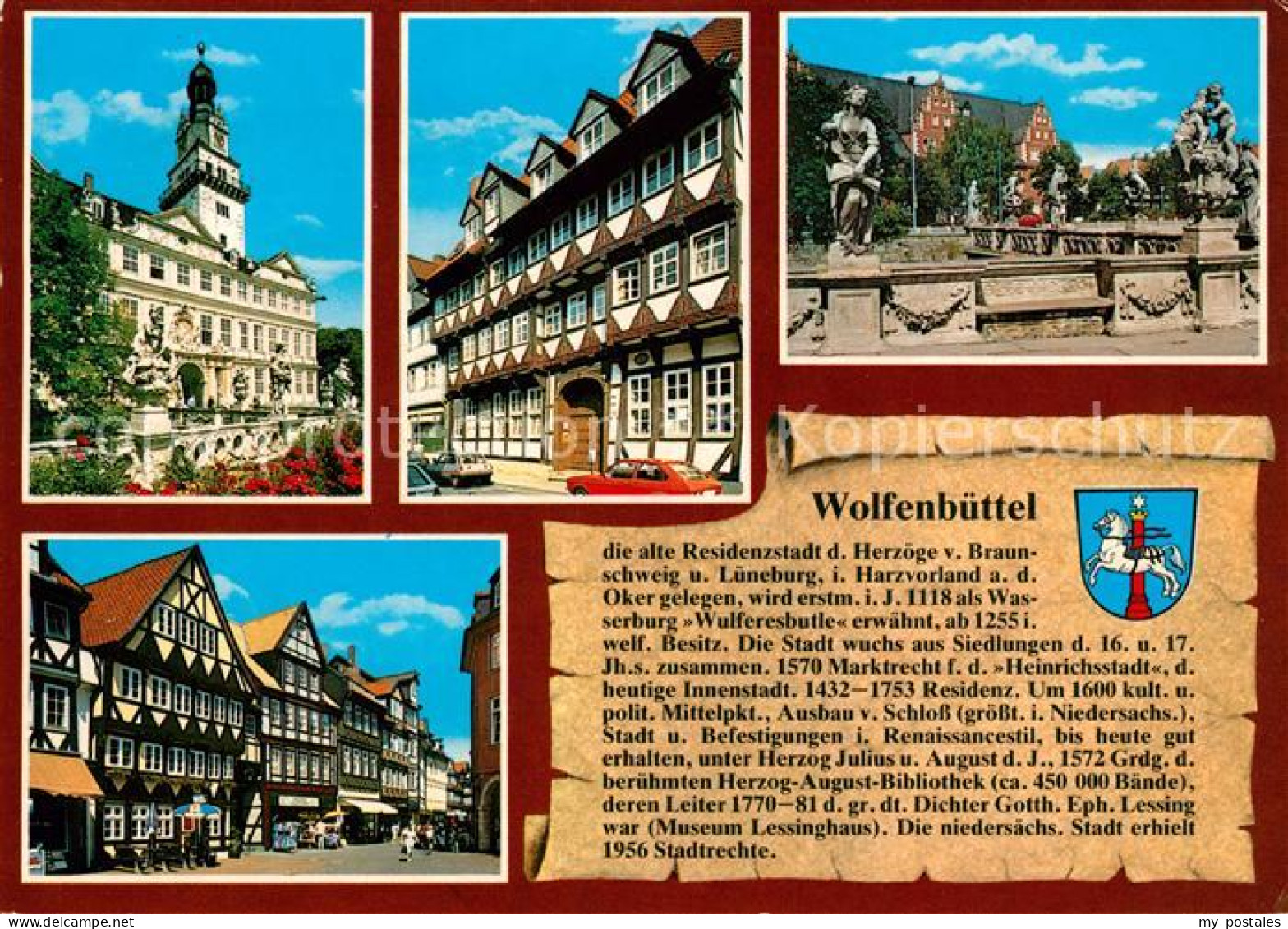 73122969 Wolfenbuettel Schloss Altes Fachwerkhaus Krambuden Wolfenbuettel - Wolfenbuettel