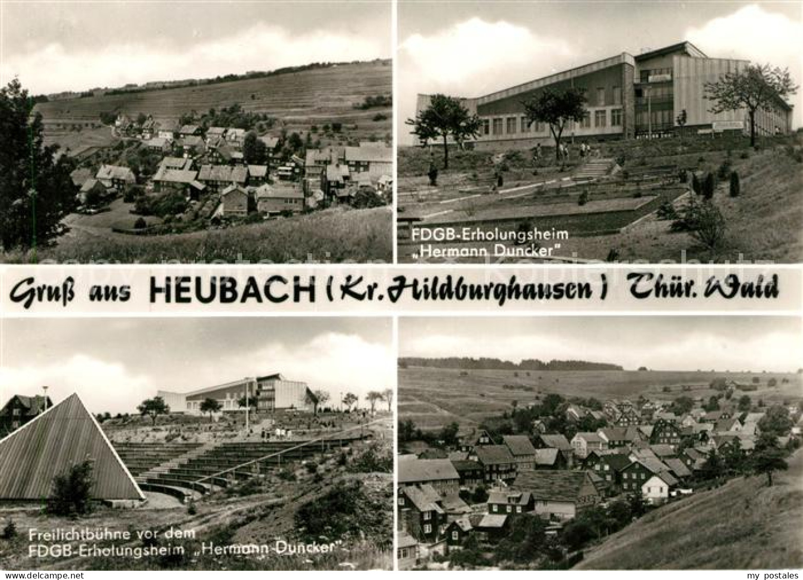 73122085 Heubach Thueringen Erholungsheim Hermann Duncker  Heubach Thueringen - Hildburghausen