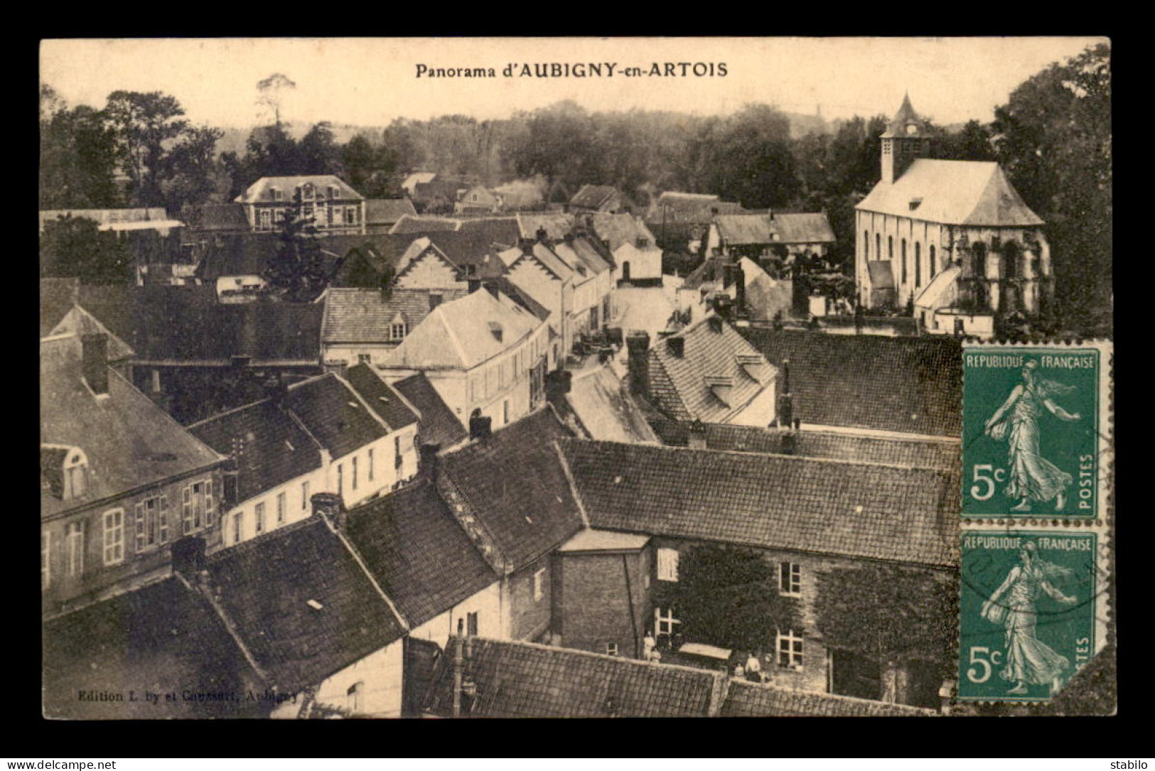 62 - AUBIGNY-EN-ARTOIS - PANORAMA - Aubigny En Artois