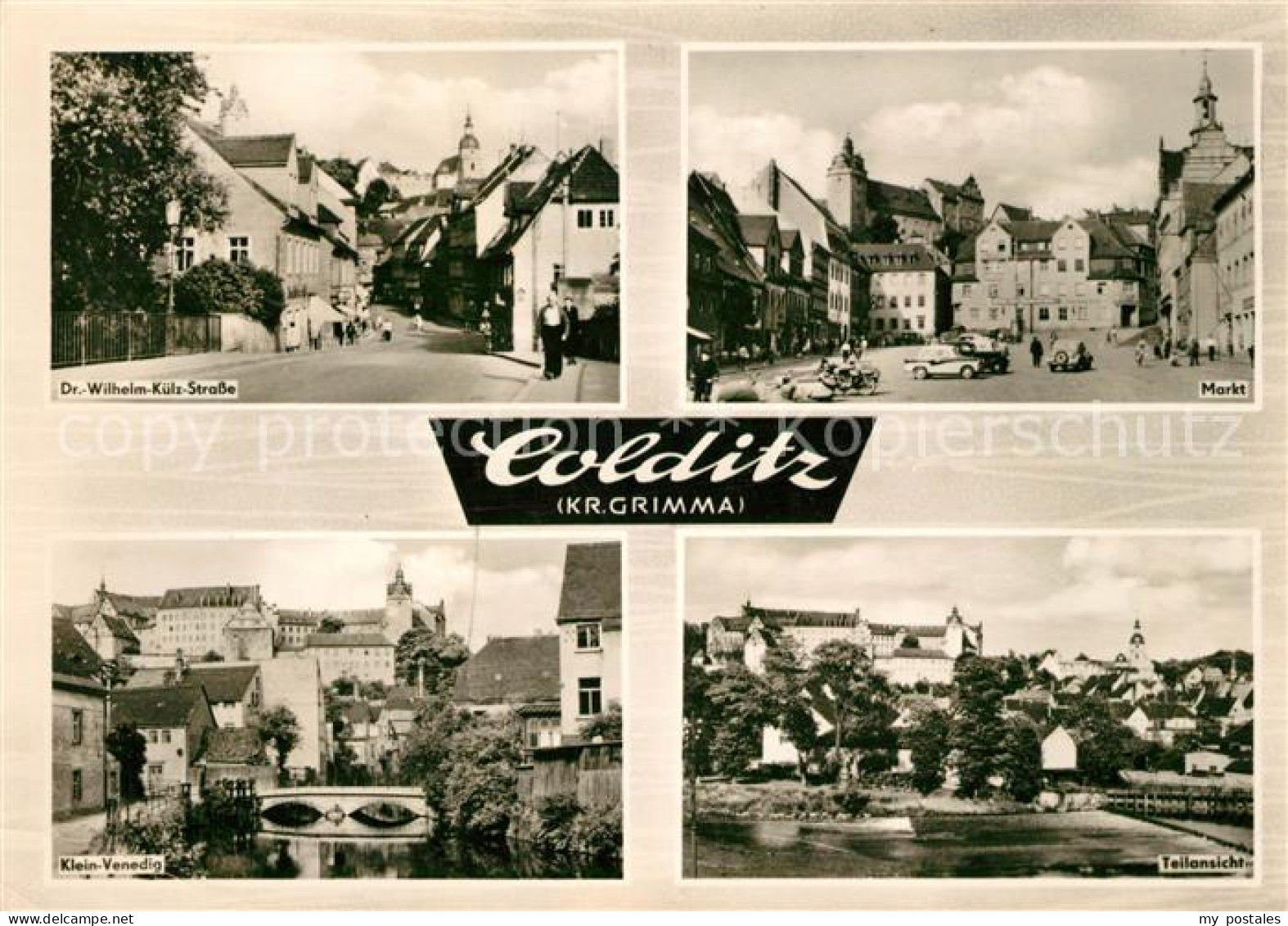 73121678 Colditz Markt Klein Venedig Wilhelm Kuelz Strasse Colditz - Colditz