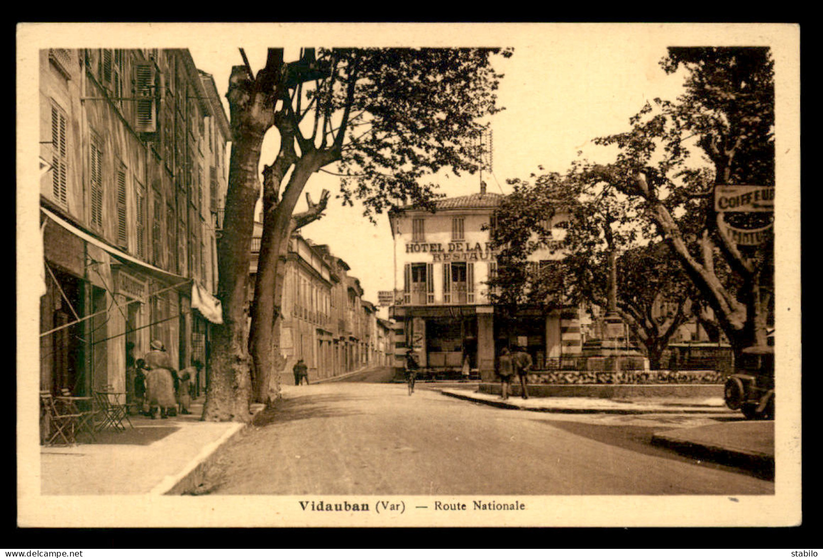 83 - VIDAUBAN - ROUTE NATIONALE - Vidauban