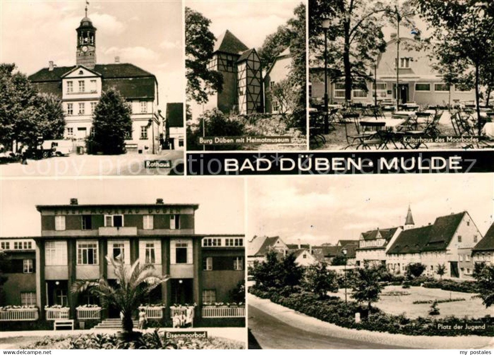 73121635 Bad Dueben Rathaus Kulturhaus Moorbad Eisenmoorbad Platz Der Jugend Bad - Bad Düben
