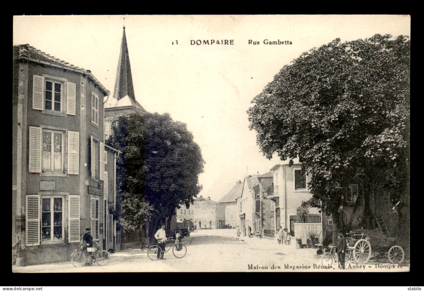 88 - DOMPAIRE - RUE GAMBETTA - Dompaire