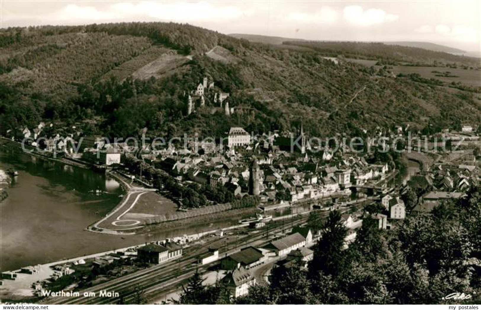 73121545 Wertheim Main Panorama Wertheim Main - Wertheim