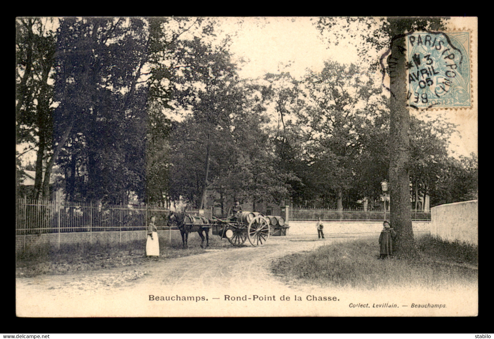 95 - BEAUCHAMP - ROND-POINT DE LA CHASSE - Beauchamp