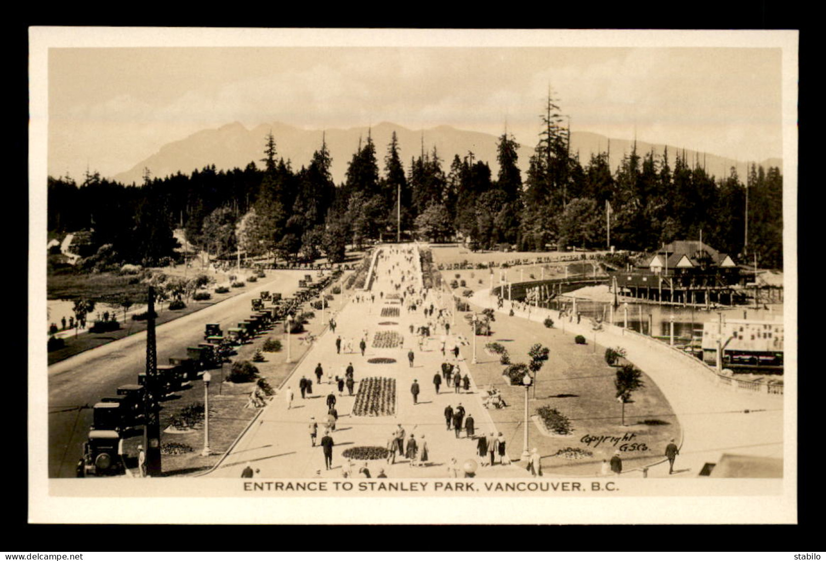 CANADA - VANCOUVER - ENTRANCE TO STANLEY PARK - Vancouver