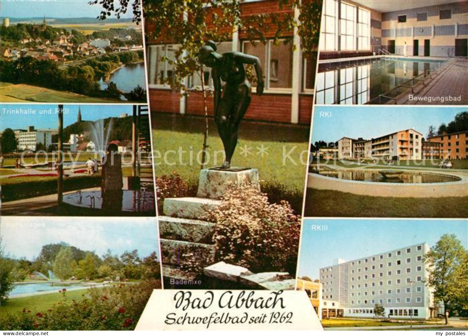 73121334 Bad Abbach Bewegungsbad Trinkhalle RK II RK III Bad Abbach - Bad Abbach