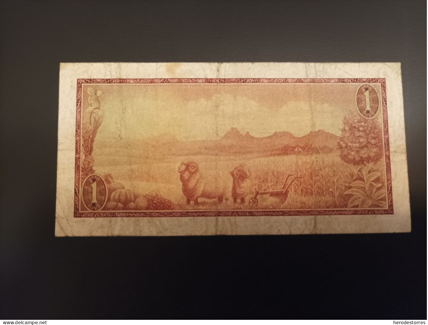 Billete De Sudáfrica De 1 Rand, Serie A - Afrique Du Sud