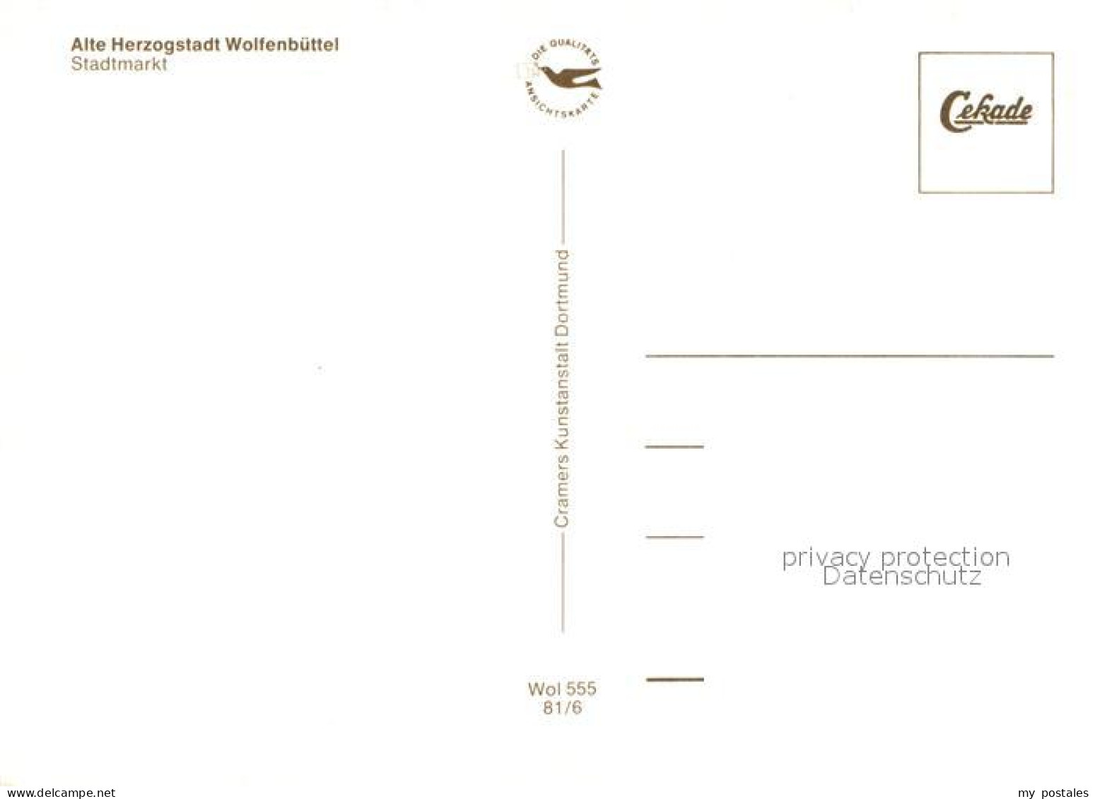 73120264 Wolfenbuettel Stadtmarkt Wolfenbuettel - Wolfenbüttel