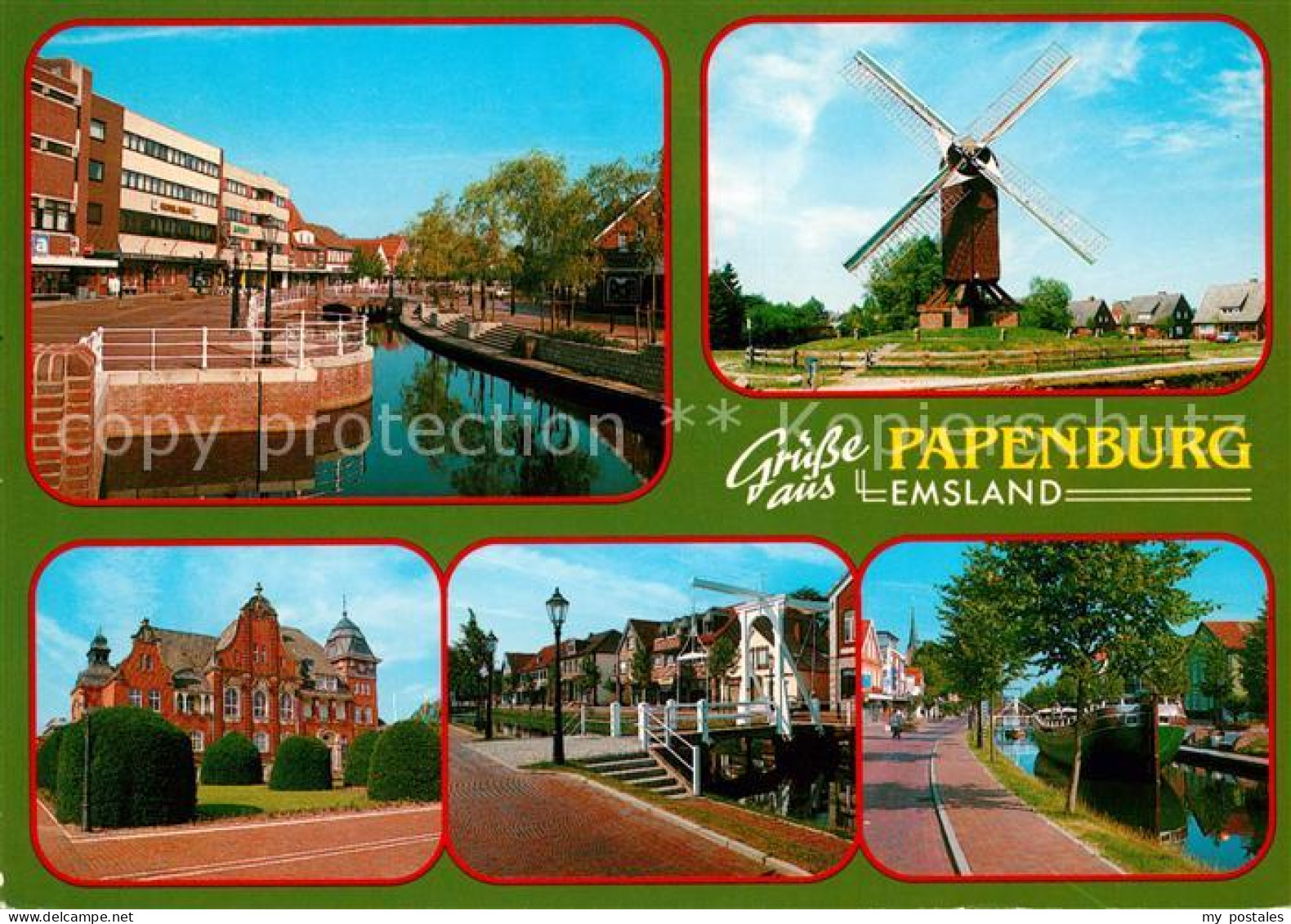 73120219 Papenburg Ems Windmuehle Schloss Park Papenburg Ems - Papenburg