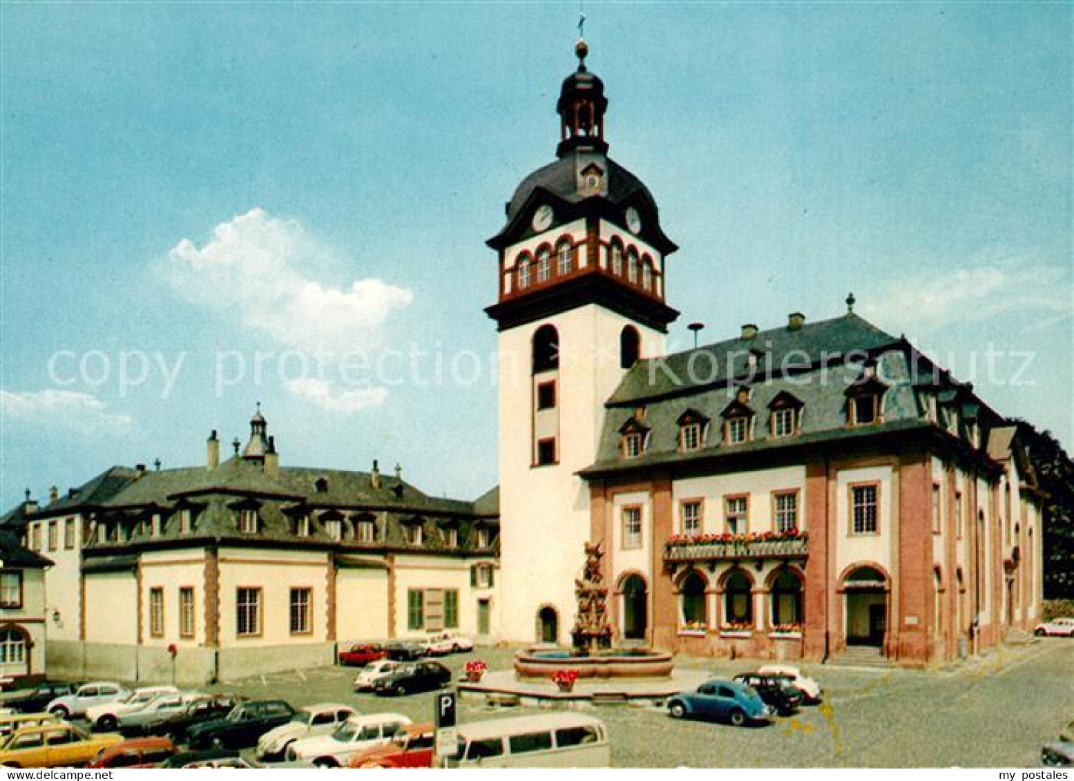 73120091 Weilburg Marktplatz Schlosskirche Weilburg - Weilburg