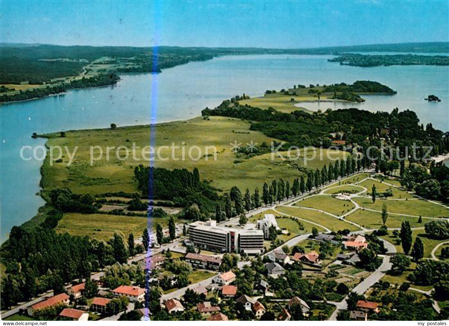 73119833 Radolfzell Bodensee Fliegeraufnahme Herz-Kreislauf-Klinik Mettnau Radol - Radolfzell