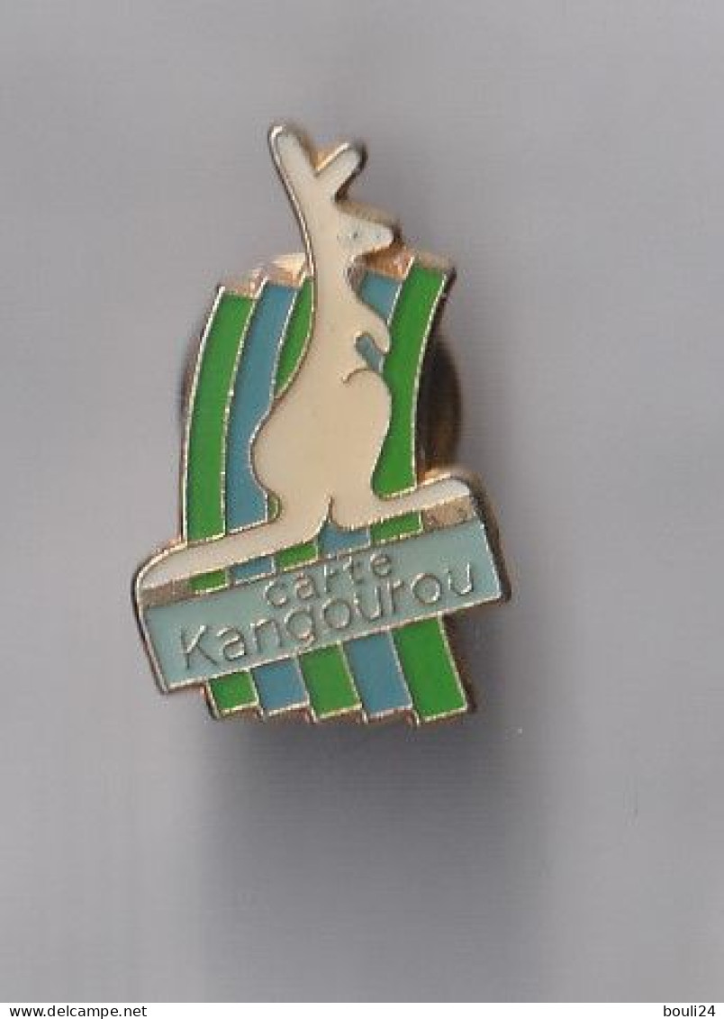 PIN'S  THEME SNCF  CARTE KANGOUROU - TGV