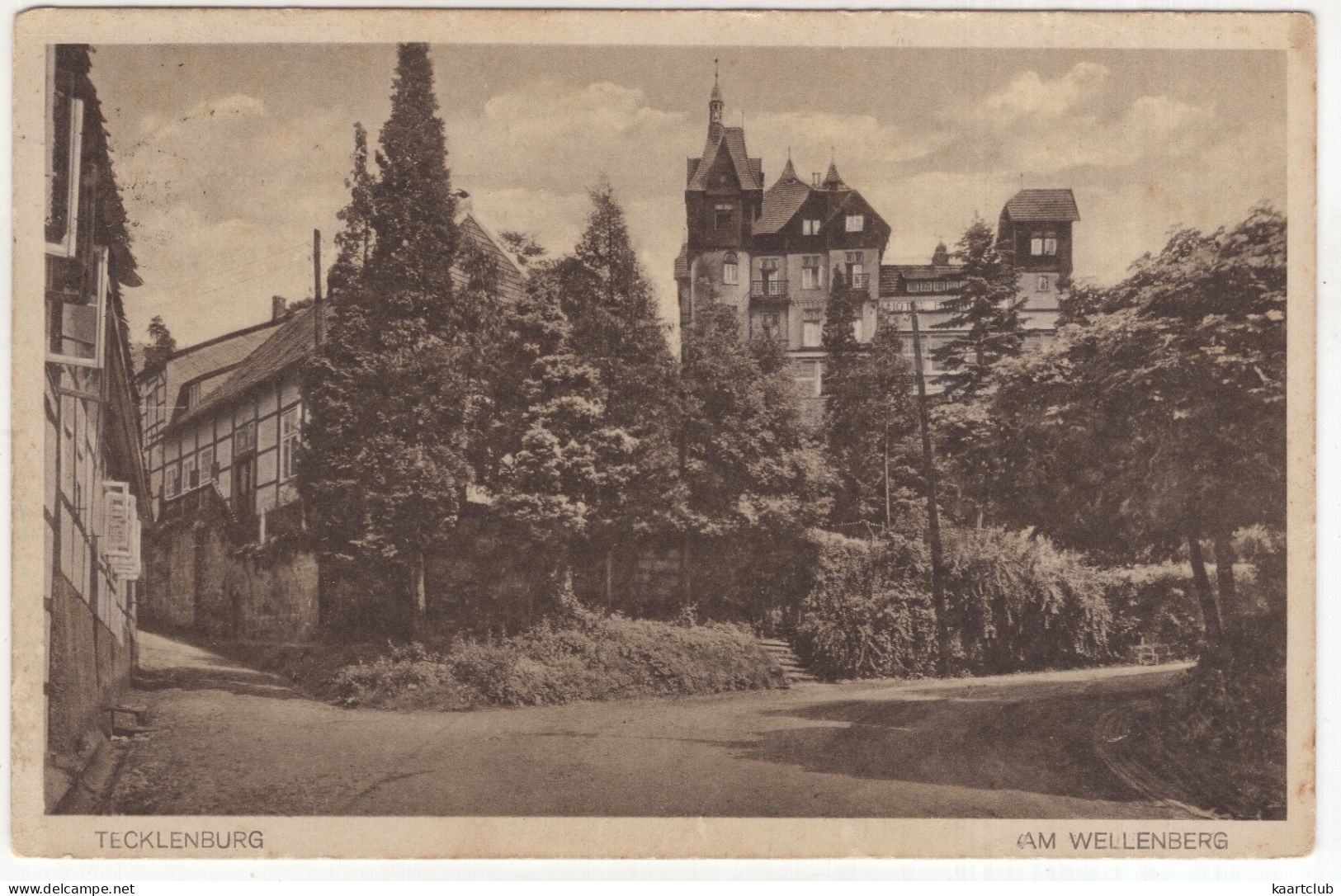 Tecklenburg - Am Wellenberg - (Deutschland) - 1925 - Steinfurt