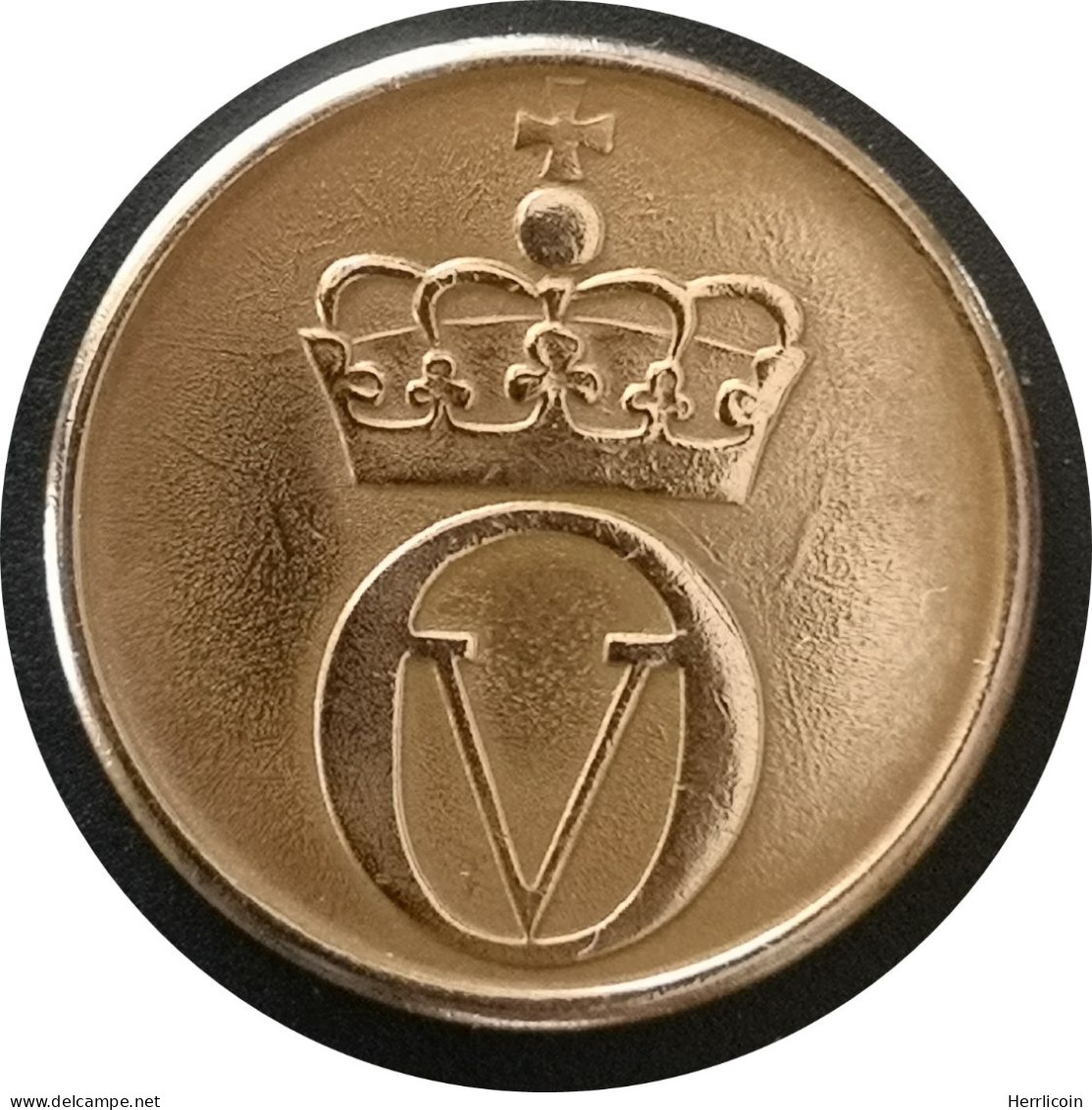 Monnaie Norvège - 1967 - 2 øre - Olav V Grandes Inscriptions - Norvège