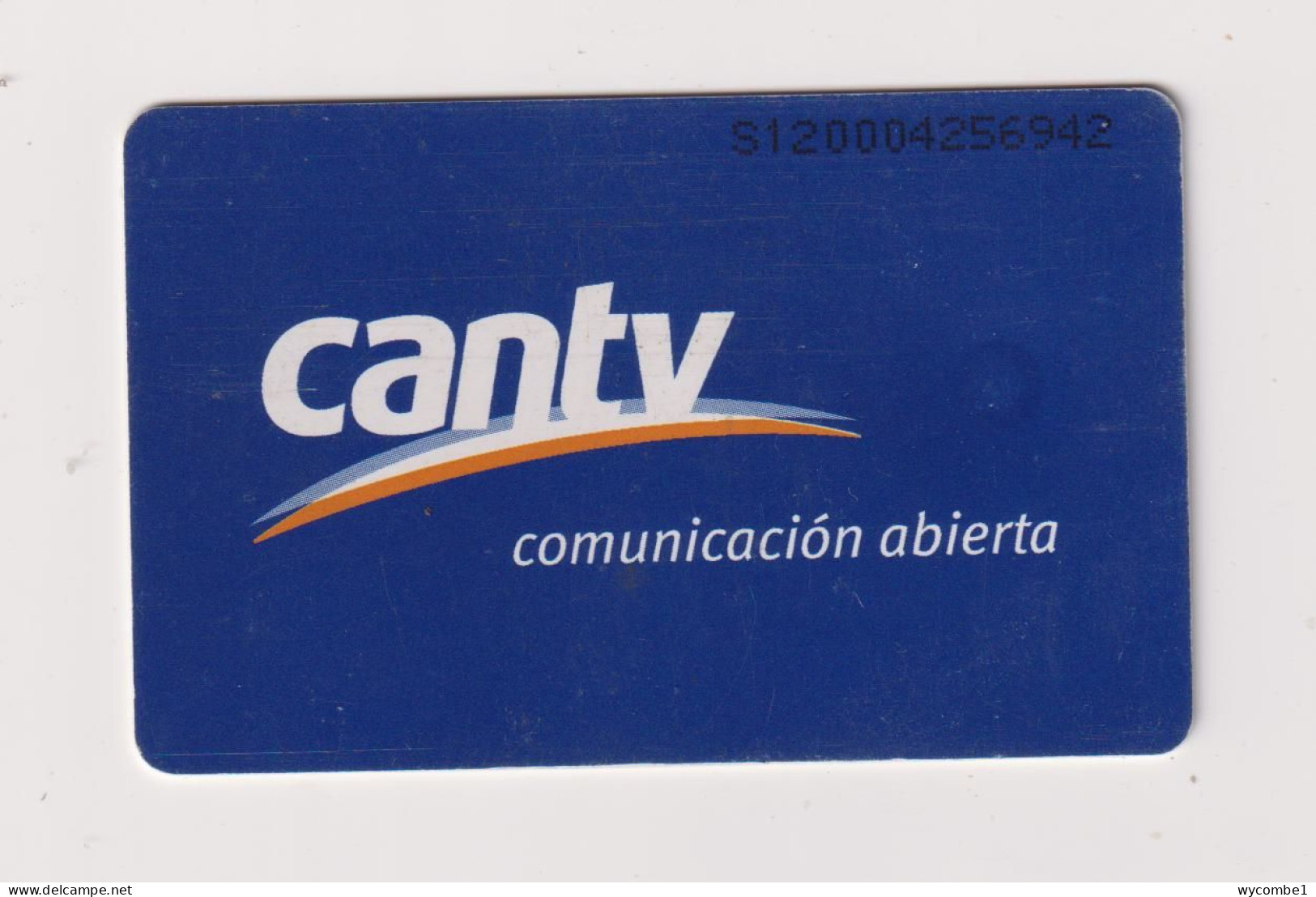 VENEZUELA  -  Cantv Chip Phonecard - Venezuela