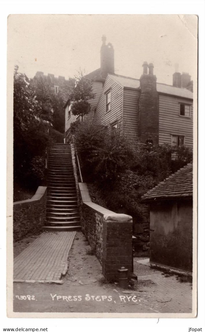 ANGLETERRE - RYE Ypress Steps, Carte Photo - Rye