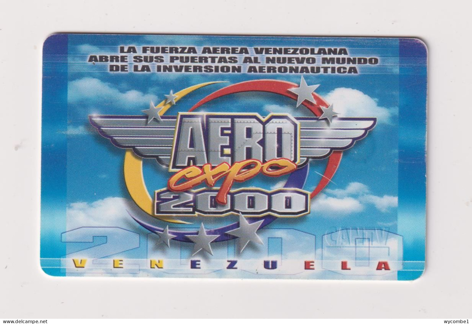 VENEZUELA  -  Aero Expo Chip Phonecard - Venezuela