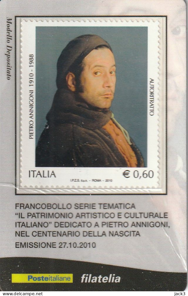 FRANCOBOLLO SERIE TEMATICA - PIETRO ANNIGONI - 2011-20: Storia Postale