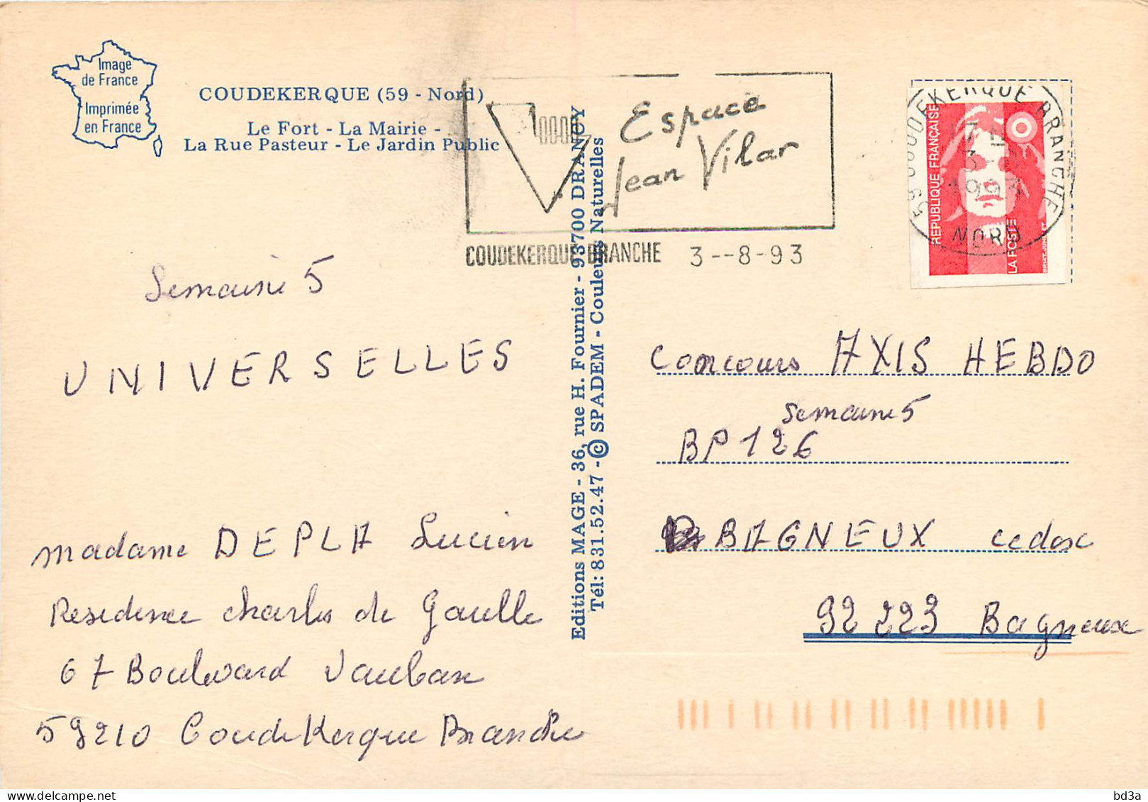 59 SOUVENIR DE COUDEKERQUE MULTIVUES - Coudekerque Branche