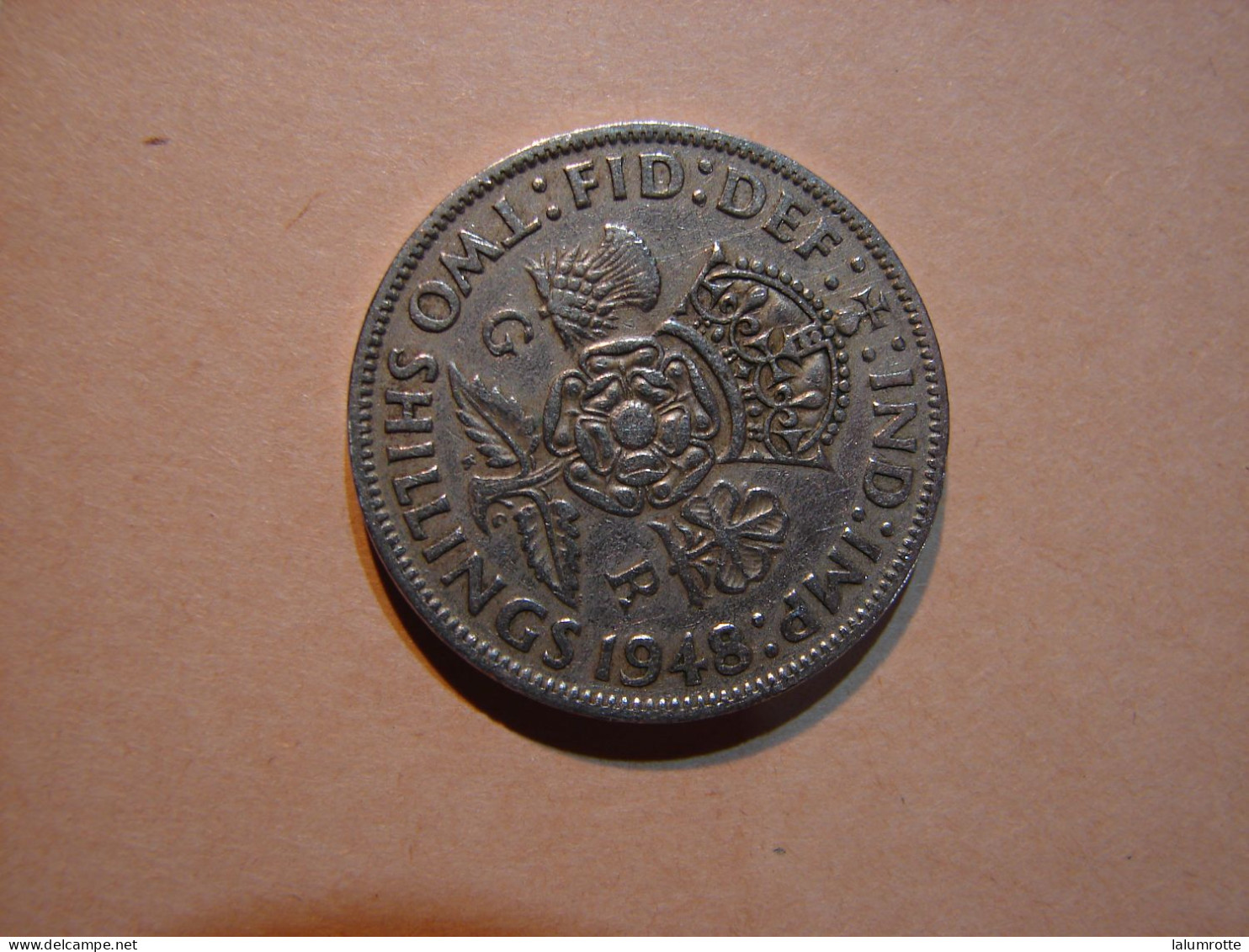 Monnaie. 13. Georges VI. 1948 - J. 1 Florin / 2 Shillings