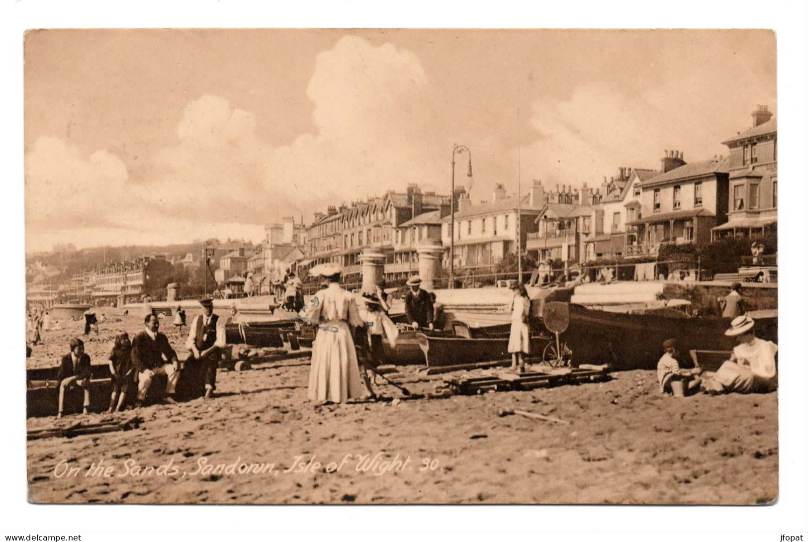 ANGLETERRE - SANDOWN On The Sands, Carte Photo - Sandown