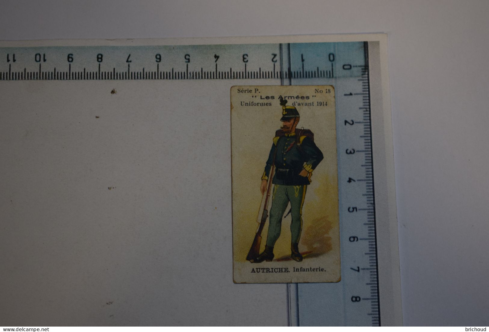 Chocolat Victoria Série P Les Armées Uniformes Avant 1914 N° 18 Autriche Infanterie - Victoria