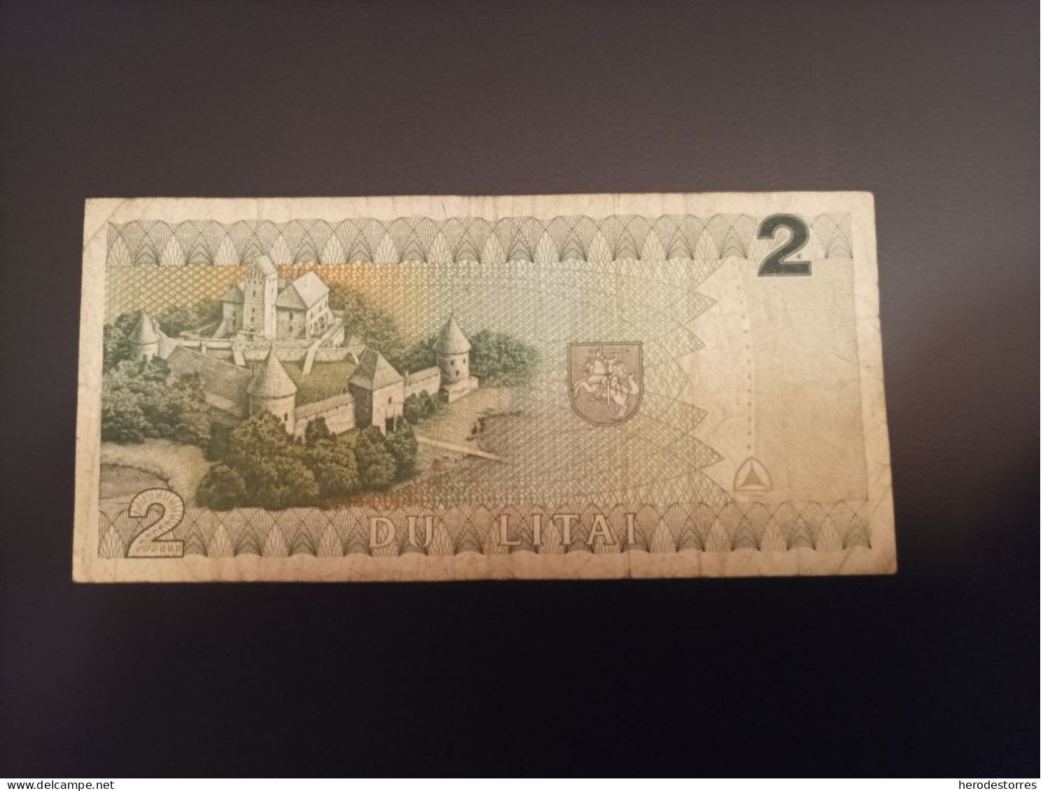 Billete Lituania 2 Litas, Año 1993 - Lithuania