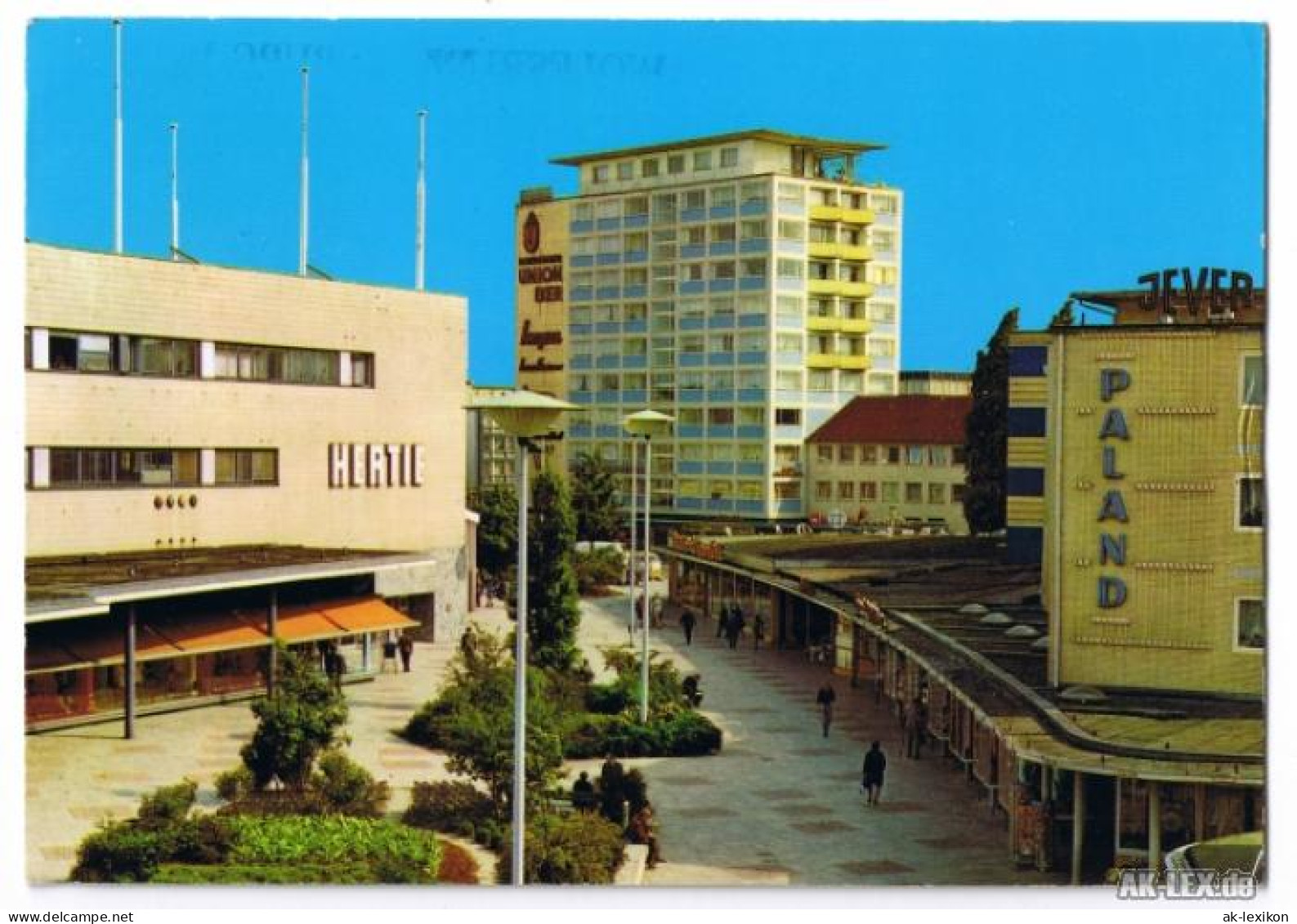 Ansichtskarte Wolfsburg Bahnhofspassage 1971  - Wolfsburg